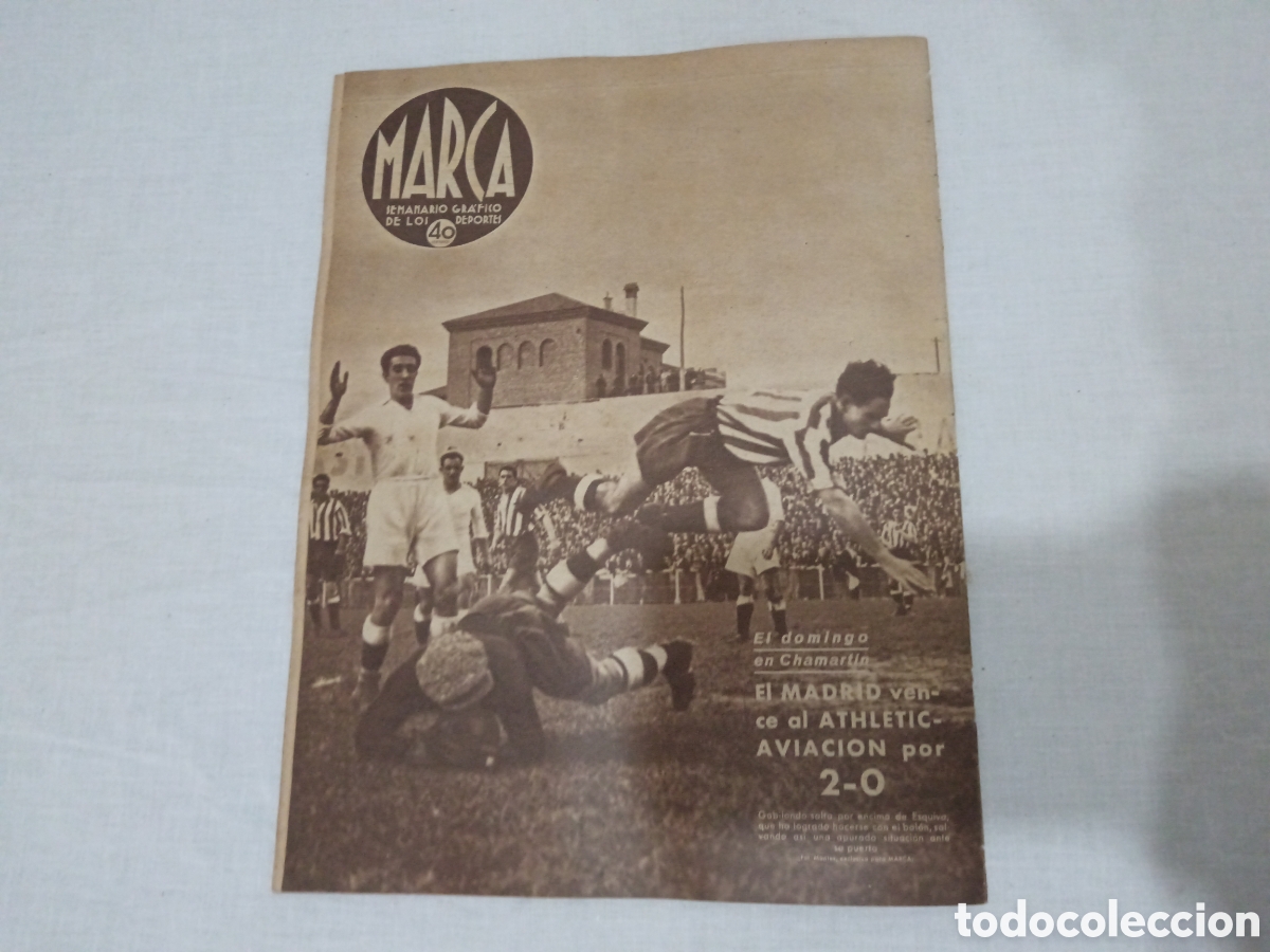 Coleccionismo deportivo: MARCA N&deg; 59 (26/03/1940) - Foto 13