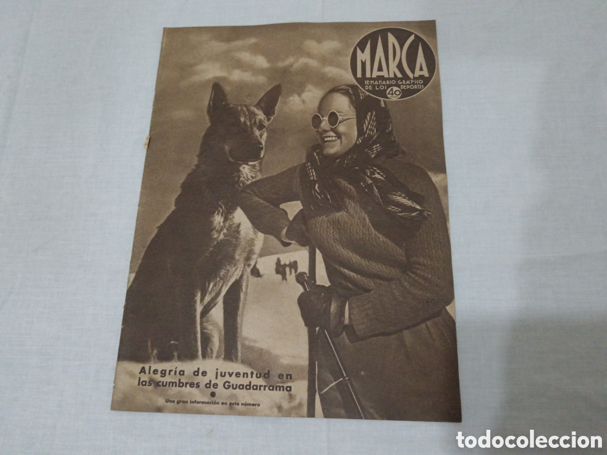 Sammelleidenschaft Sport: MARCA N&deg; 58 (19/03/1940)