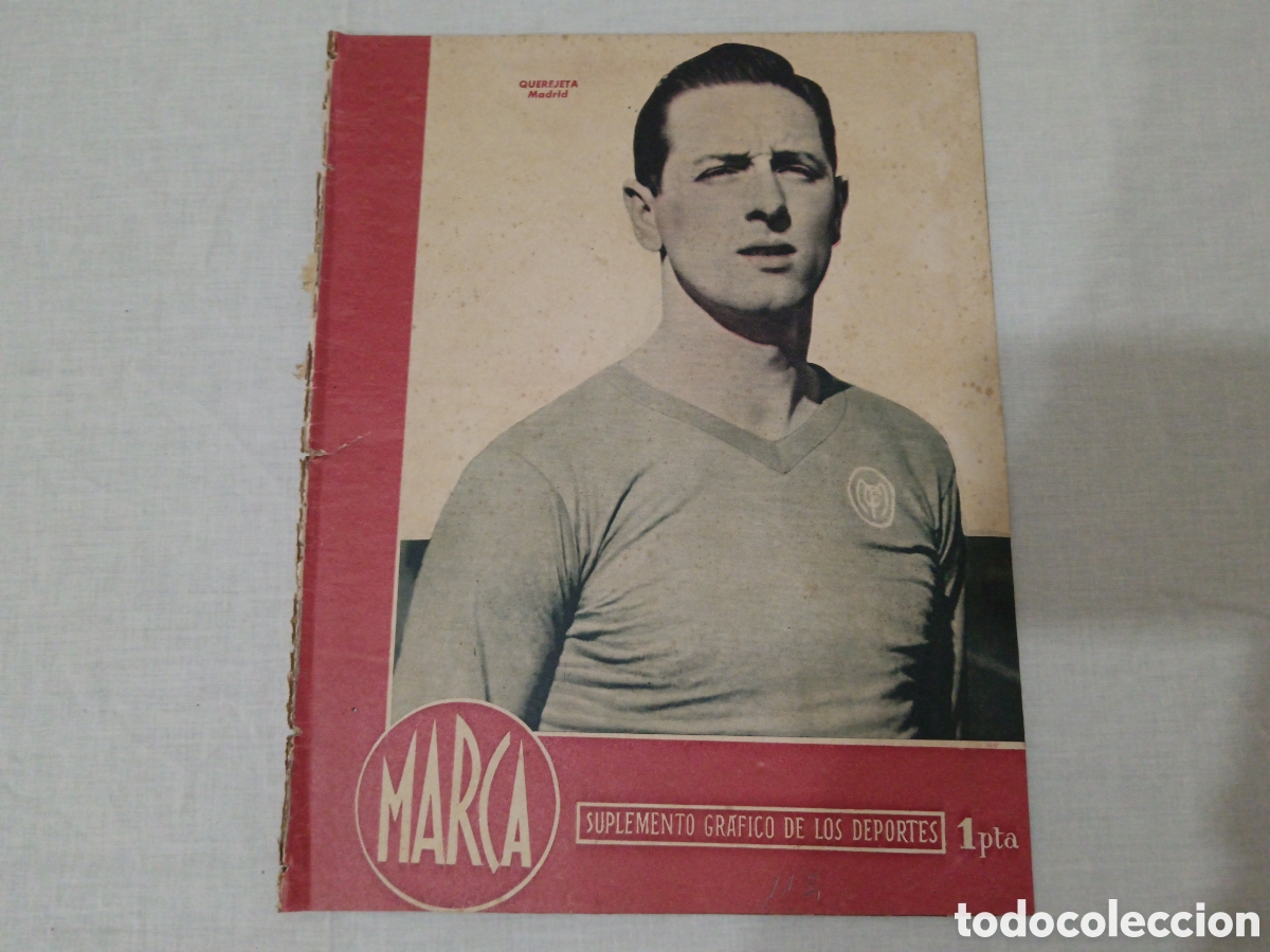 Sammelleidenschaft Sport: MARCA N&deg; 113 (24/01/1945) ALONSO REAL MADRID CEUTA FC BARCELONA ZARAGOZA JORNADA COPA