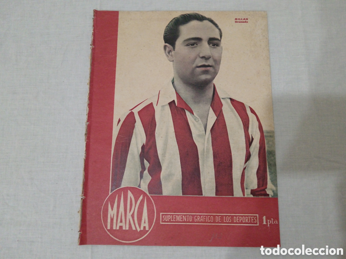 Sammelleidenschaft Sport: MARCA N&deg; 112 (17/01/1945) MILLAN AT MADRID GRANADA RCD ESPA&Ntilde;OL REAL MADRID