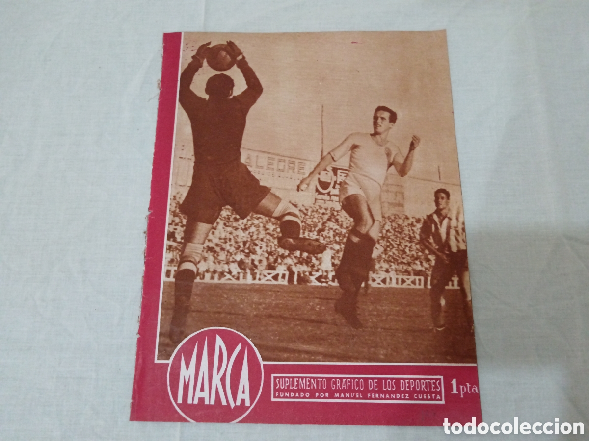 Sammelleidenschaft Sport: MARCA N&deg; 156 (27/11/1945) REAL MADRID FC BARCELONA SEVILLA VALENCIA CF LIGA