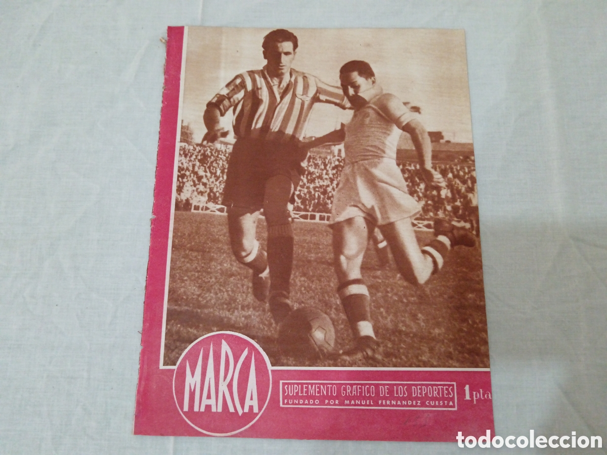 Sammelleidenschaft Sport: MARCA N&deg; 155 (20/11/1945) AT AVIACION SEVILLA VALENCIA CELTA LIGA GAIL PATRICK