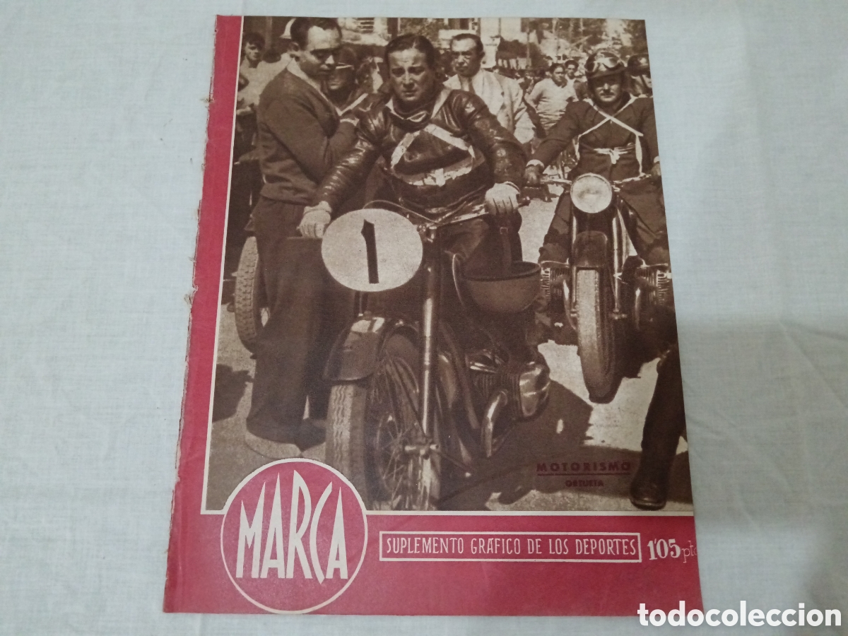 Sammelleidenschaft Sport: MARCA N&deg; 148 (02/10/1945) GAINZA AT AVIACION MURCIA FC BARCELONA RCD ESPA&Ntilde;OL LIGA BERRENDERO BOXEO