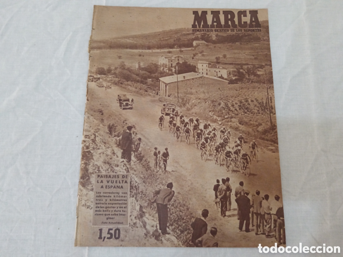 Sammelleidenschaft Sport: MARCA N&deg; 233 (20/05/1947) INGLATERRA v EUROPA JORNADA COPA VUELTA CICLISTA