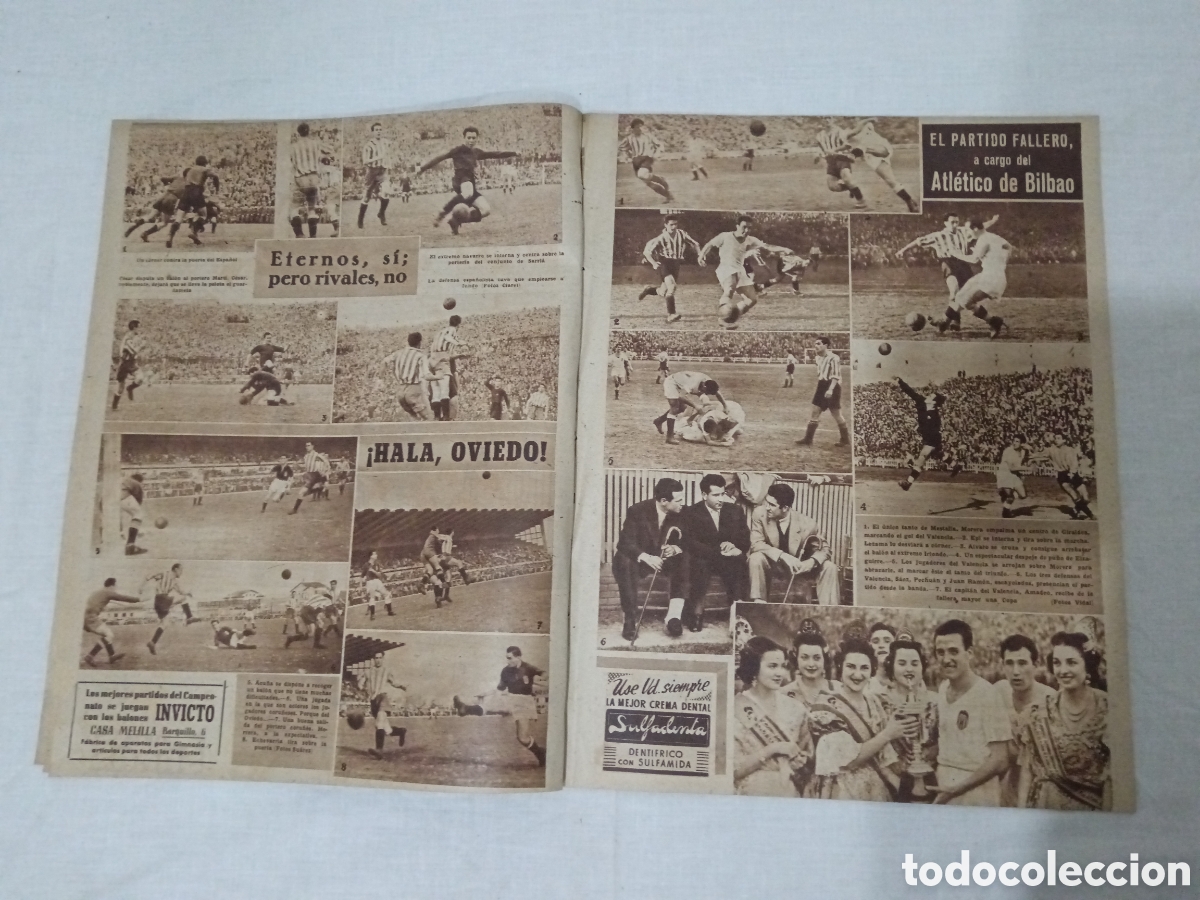 Coleccionismo deportivo: MARCA N&deg; 224 (18/03/1947) - Foto 4