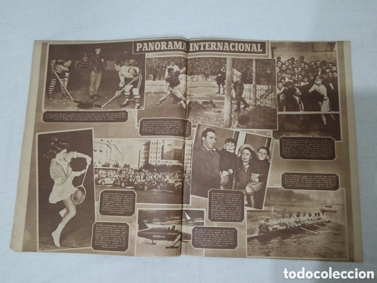 Coleccionismo deportivo: MARCA N&deg; 224 (18/03/1947) - Foto 7
