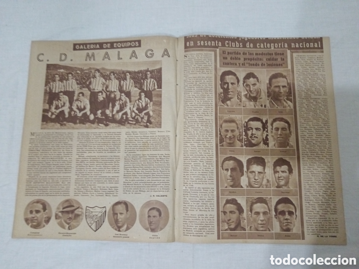 Coleccionismo deportivo: MARCA N&deg; 224 (18/03/1947) - Foto 8