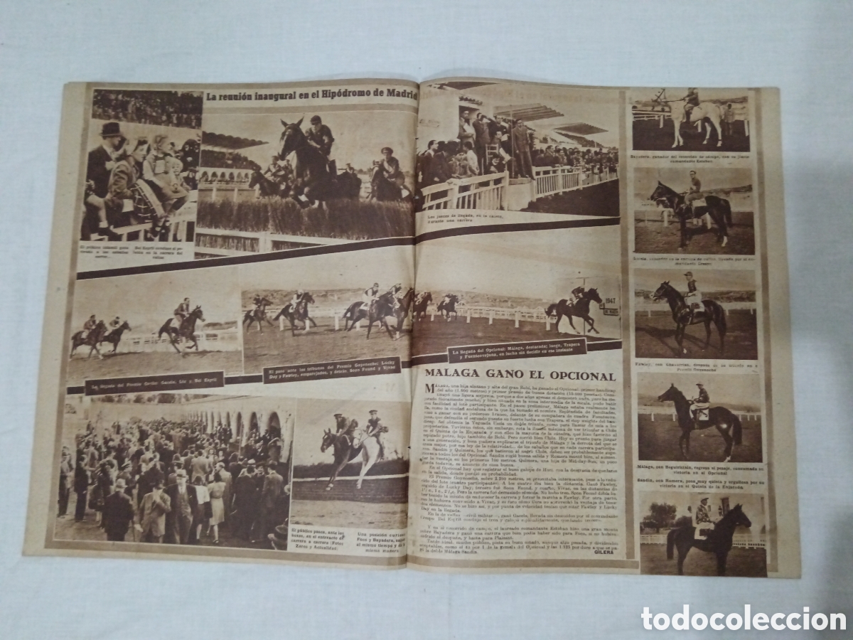 Coleccionismo deportivo: MARCA N&deg; 224 (18/03/1947) - Foto 10