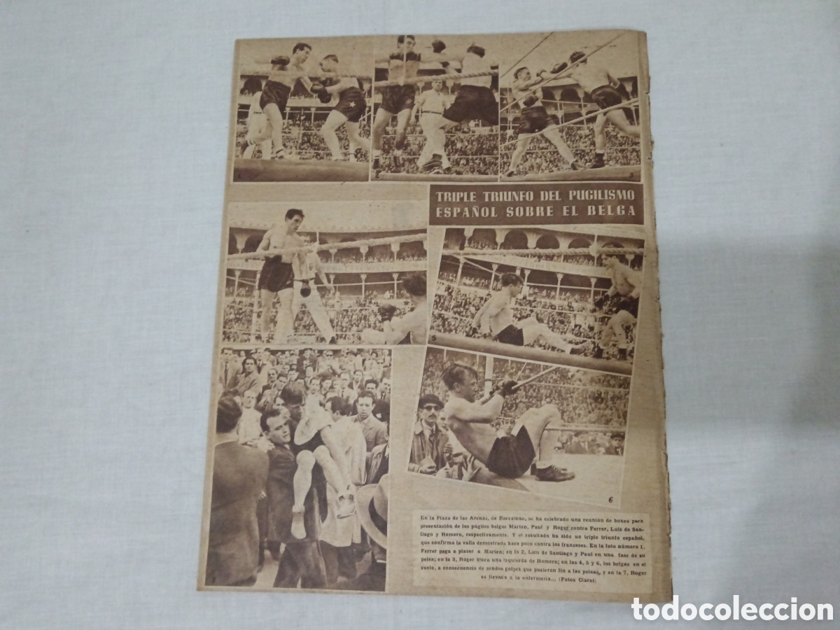 Coleccionismo deportivo: MARCA N&deg; 224 (18/03/1947) - Foto 13