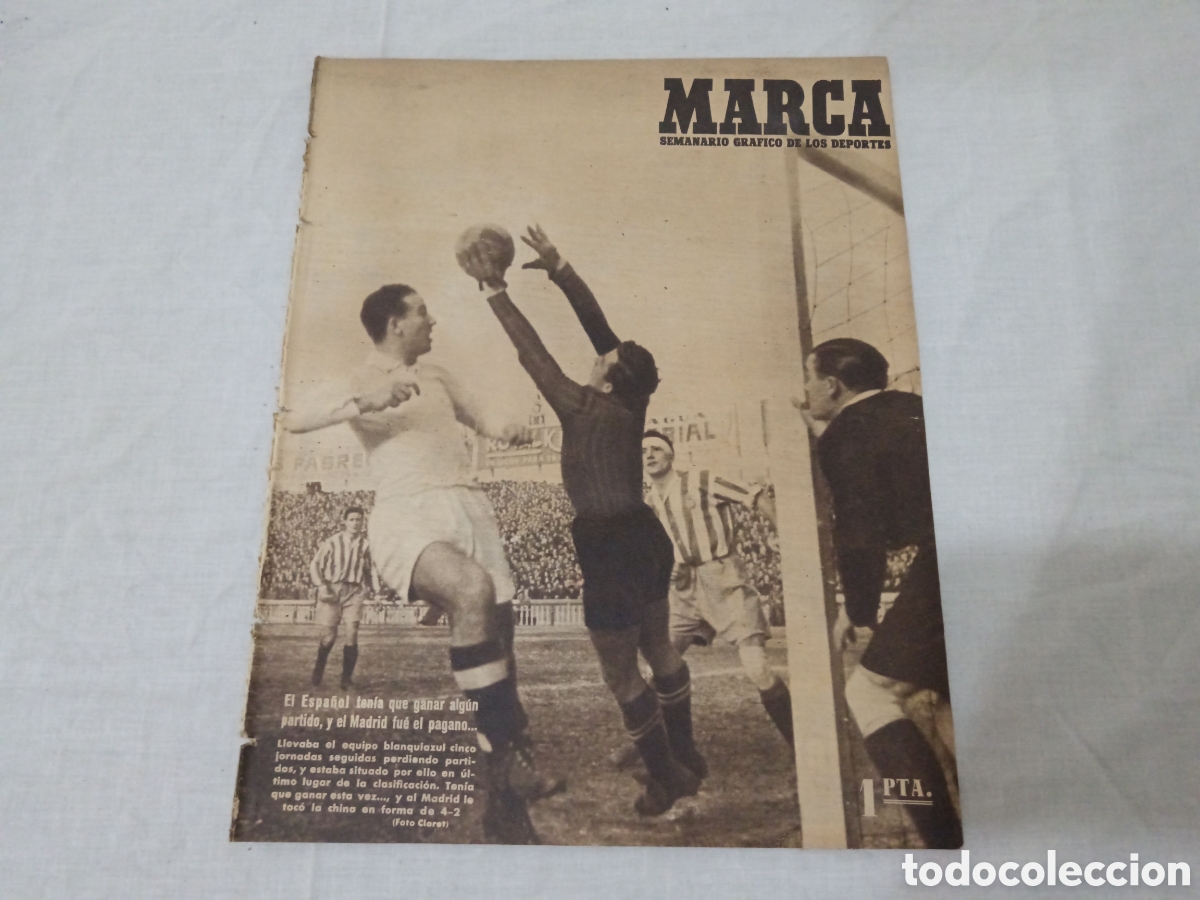 Sammelleidenschaft Sport: MARCA N&deg; 216 (21/01/1947)