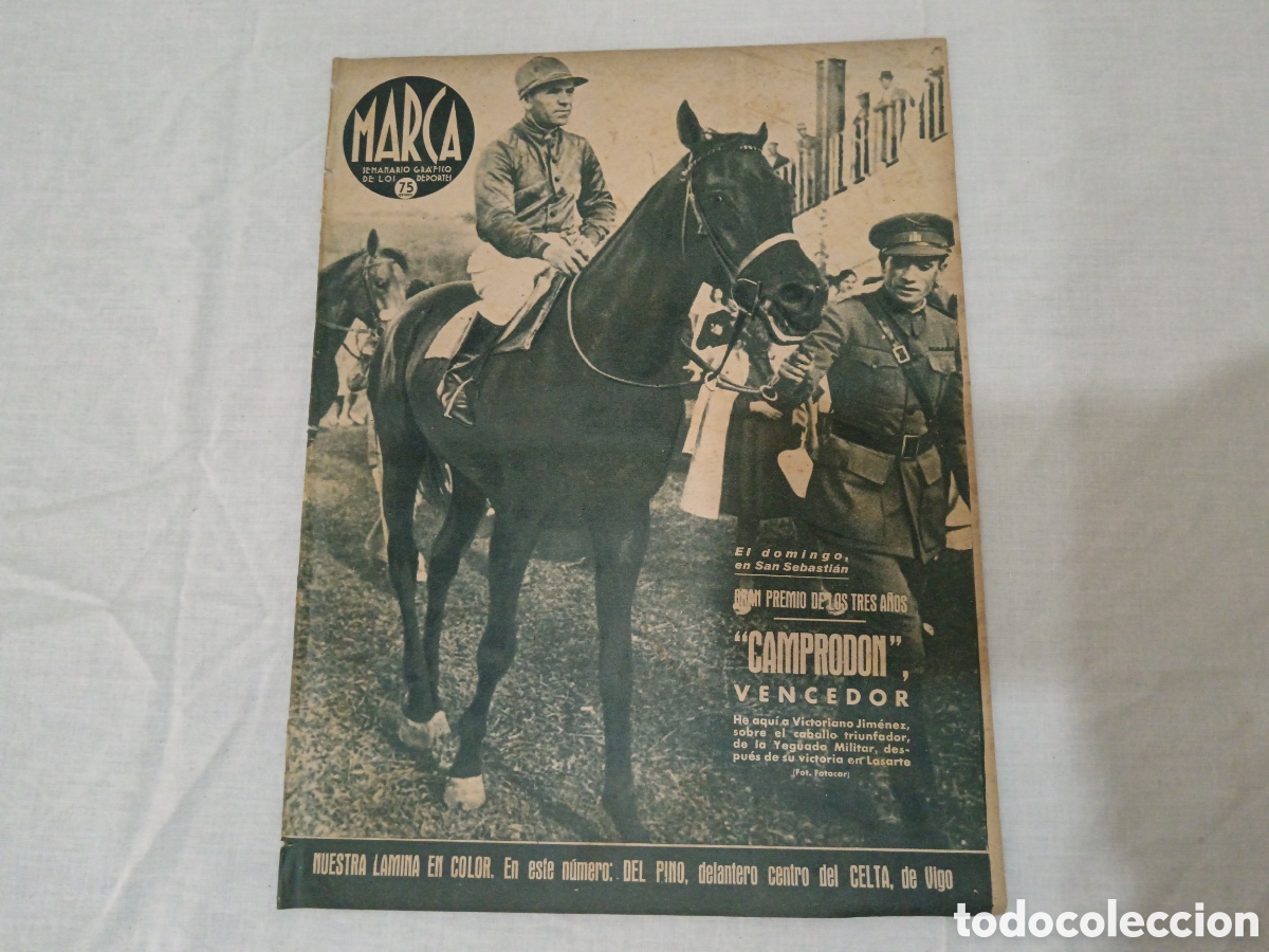 Sammelleidenschaft Sport: MARCA N&deg; 183 (11/08/1942) OLASO SAMITIER ZAMORA CAMPOS BOXEO LUCHA