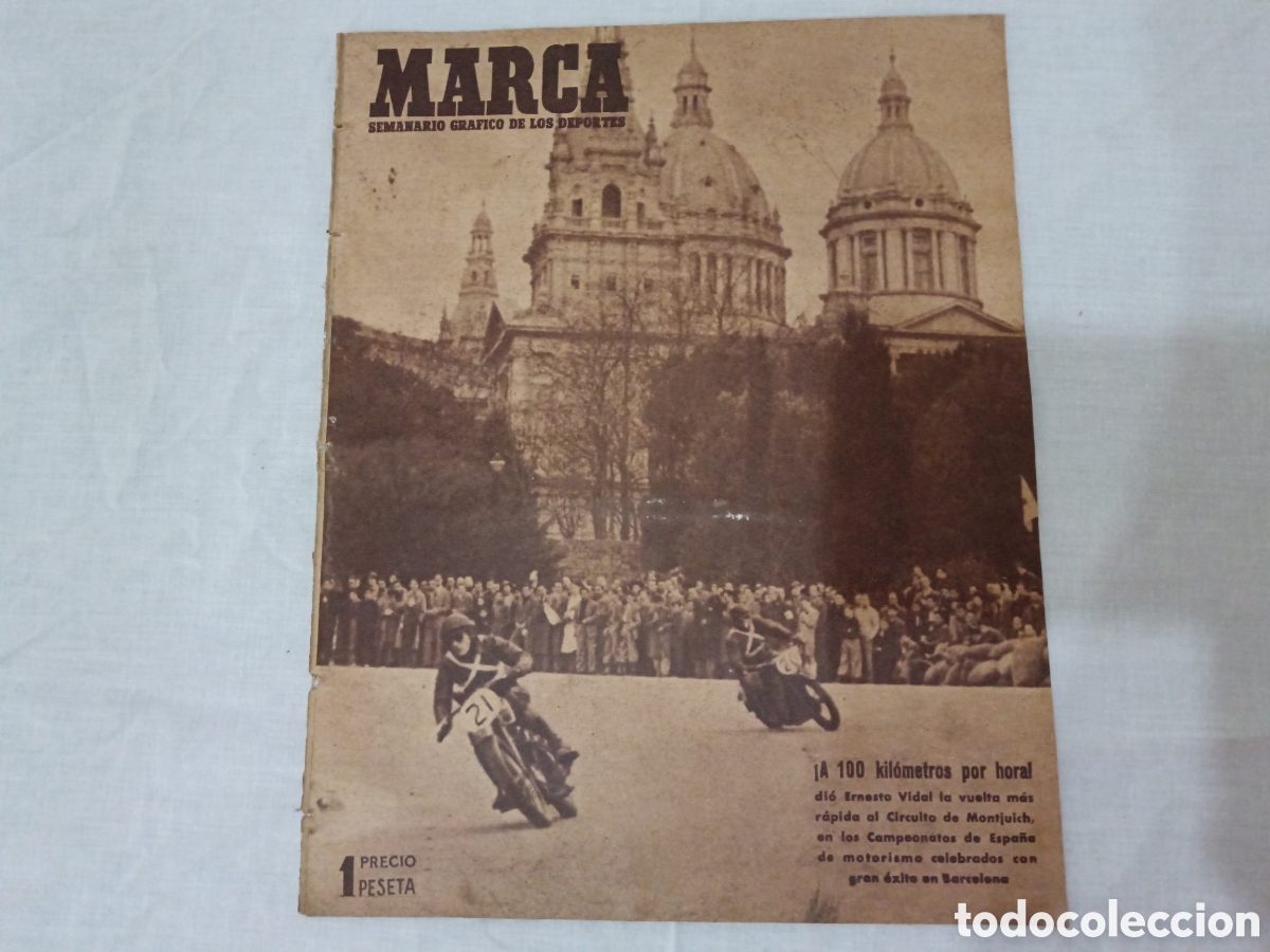 Sammelleidenschaft Sport: MARCA N&deg; 210 (10/12/1946) ALGIROS VALENCIA CF REAL MADRID JORNADA LIGA LILI ALVAREZ