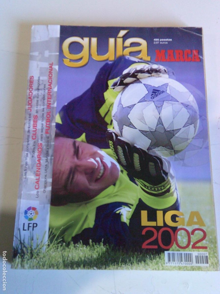 Sammelleidenschaft Sport: Gu&iacute;a Marca Futbol Liga 2002