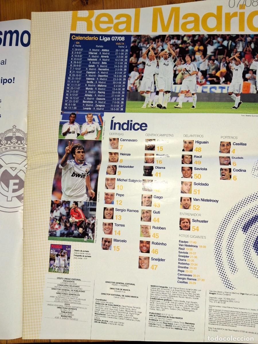Coleccionismo deportivo: Gu&iacute;a 07 08 real madrid - Foto 2