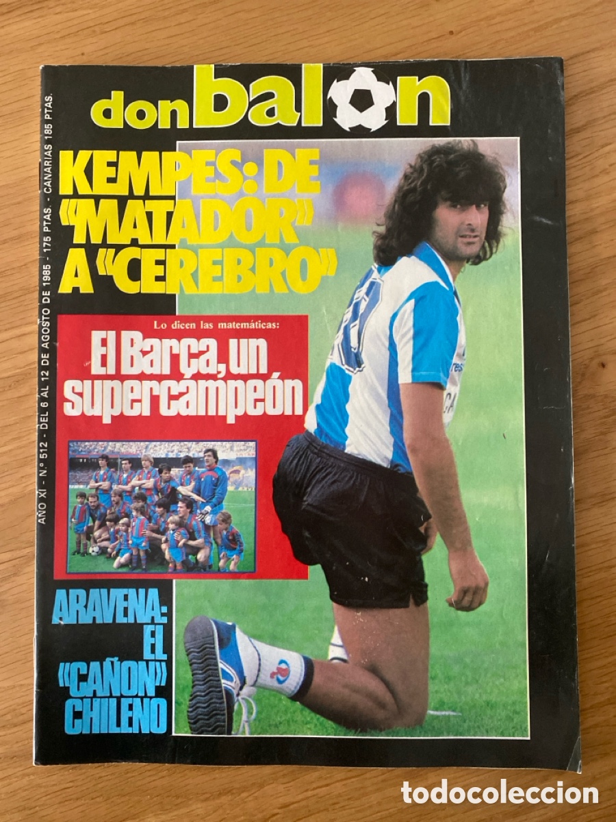 Coleccionismo deportivo: Don bal&oacute;n 512 - Kempes - H&eacute;rcules - Valladolid - Rossi - Zaragoza - F1 - Celta - Betis