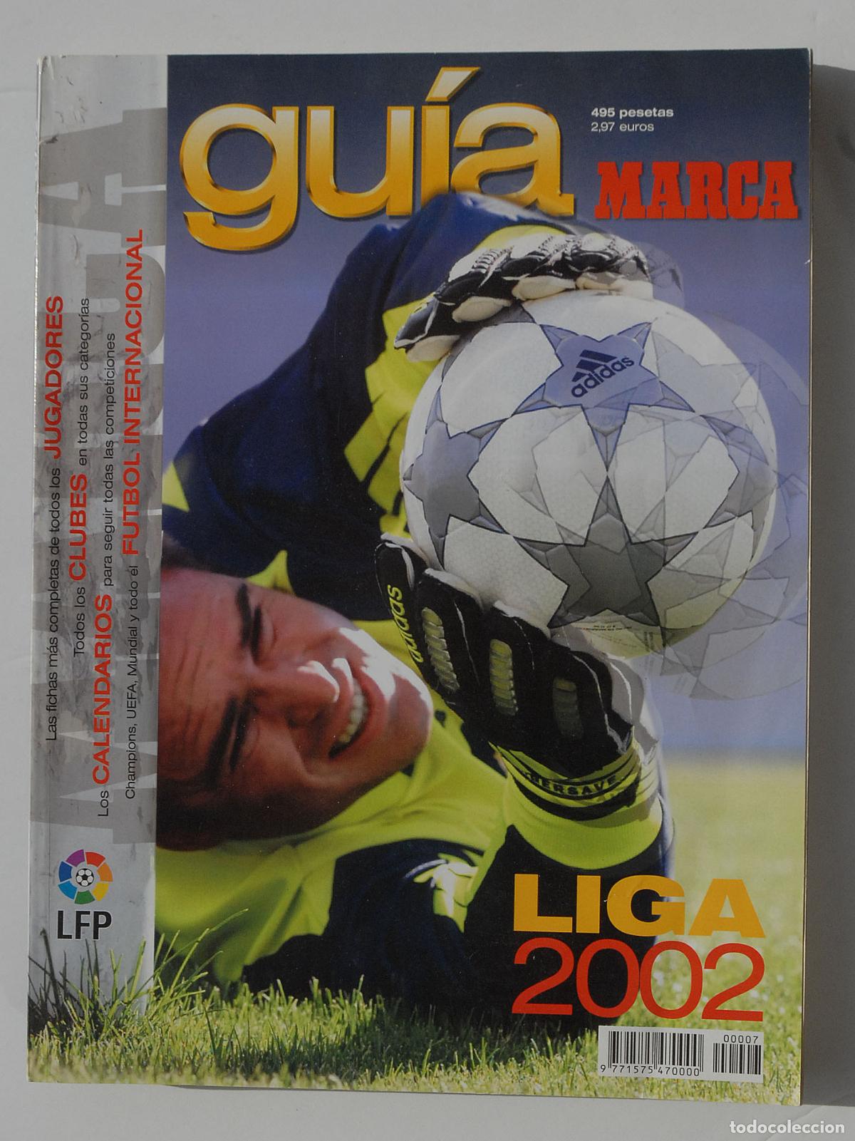Sammelleidenschaft Sport: GU&Iacute;A MARCA LIGA 2002 - LFP