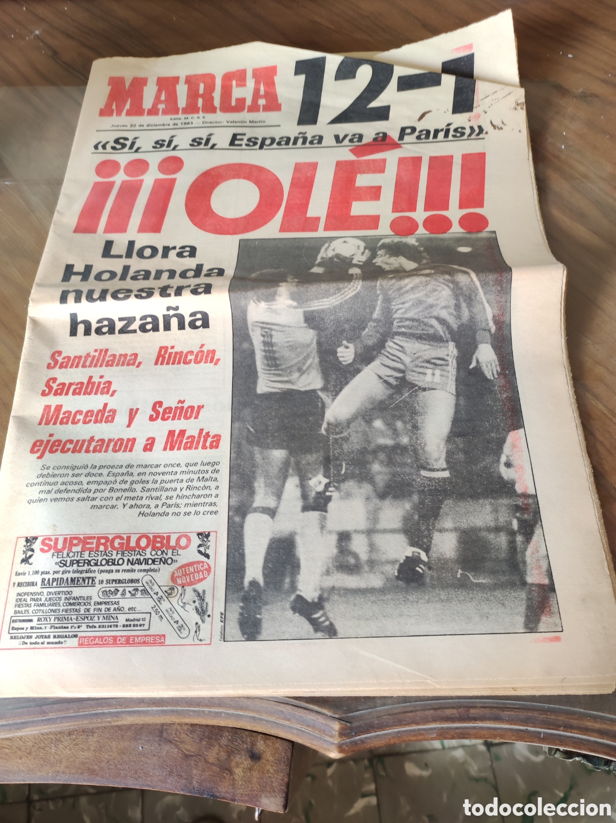 Sammelleidenschaft Sport: Marca Espa&ntilde;a - Malta 12-1