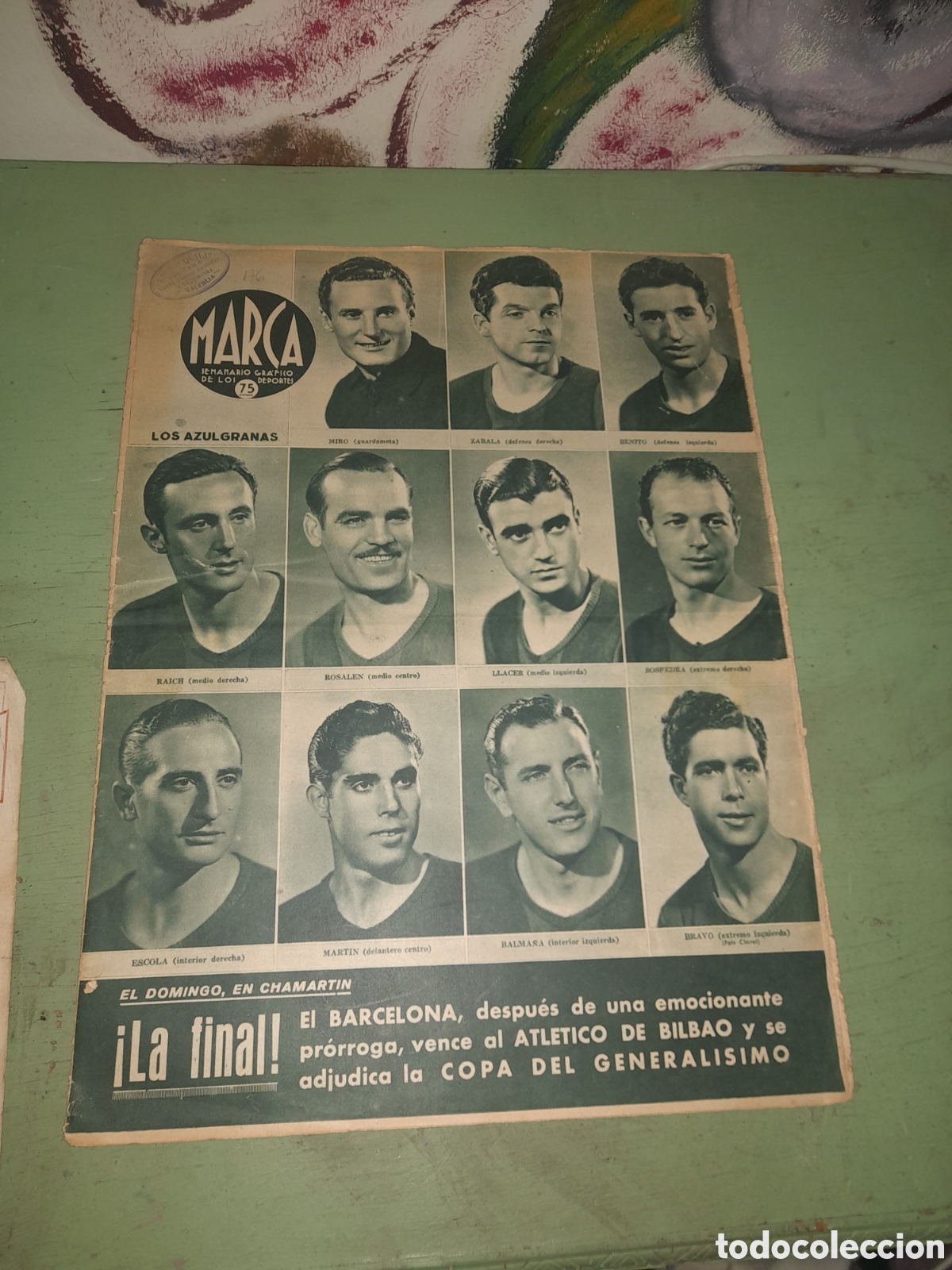 Sammelleidenschaft Sport: Marca , semanario gr&aacute;fico de los deportes 1942