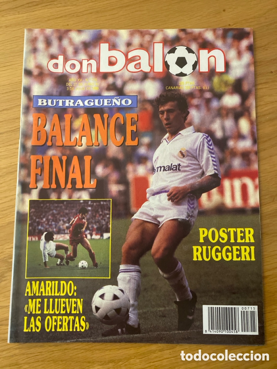 Coleccionismo deportivo: don bal&oacute;n 715 - Logro&ntilde;&eacute;s - Sporting - Madrid - Butrague&ntilde;o - Celta - Castell&oacute;n - Loren
