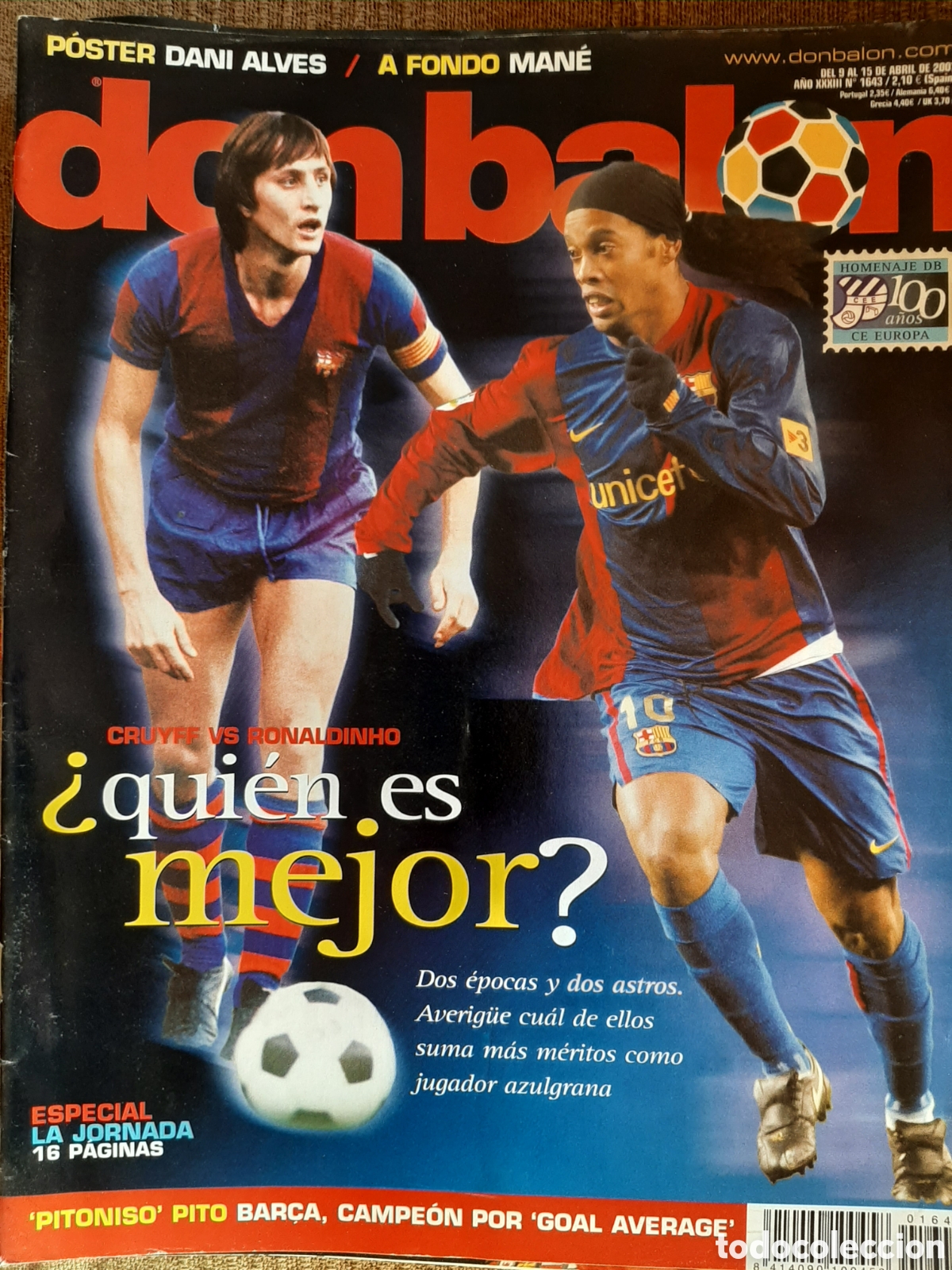 Coleccionismo deportivo: Pack de revistas Don Bal&oacute;n - Foto 6