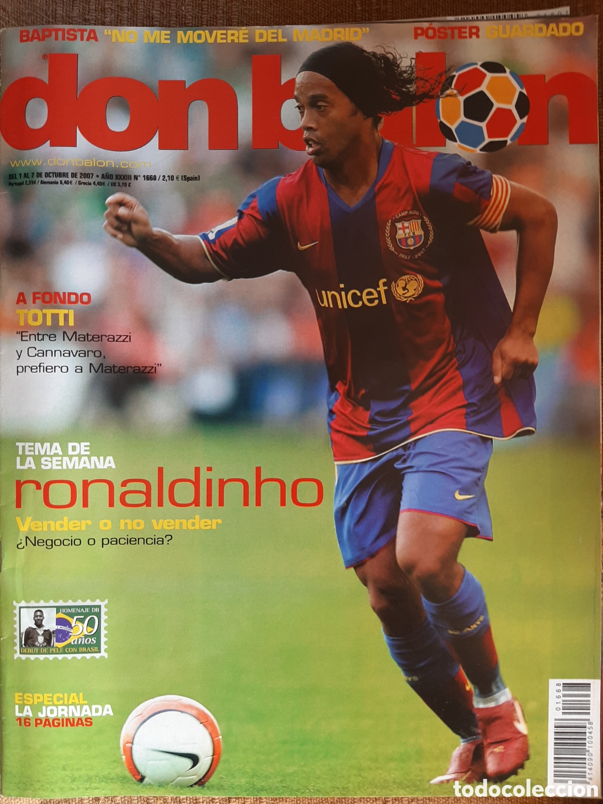 Coleccionismo deportivo: Pack de revistas Don Bal&oacute;n - Foto 10