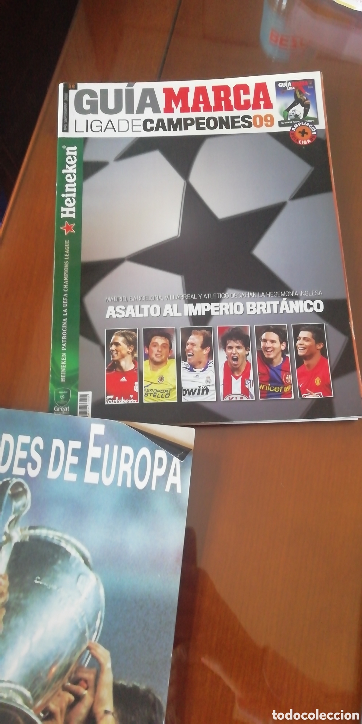 Sammelleidenschaft Sport: Gu&iacute;a marca liga campeones 2009.