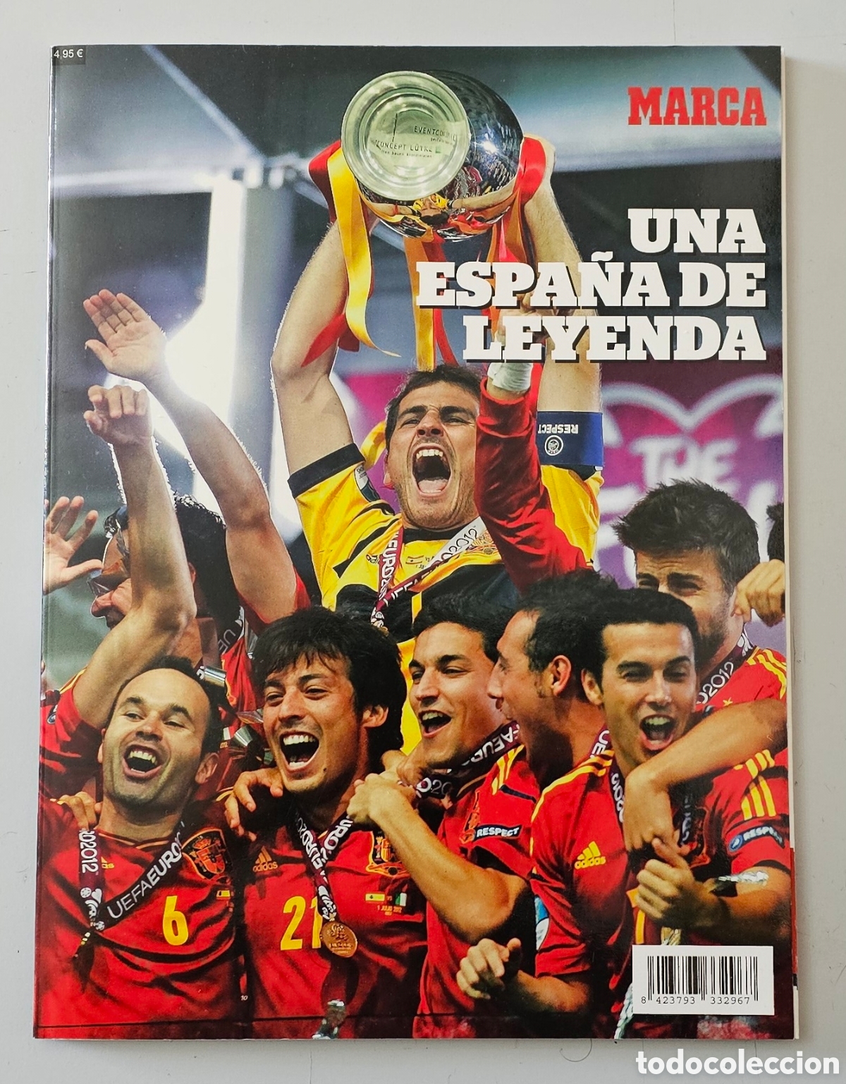 Sammelleidenschaft Sport: REVISTA MARCA UNA ESPA&Ntilde;A DE LEYENDA (Espa&ntilde;a - Unidad E. - 2012)