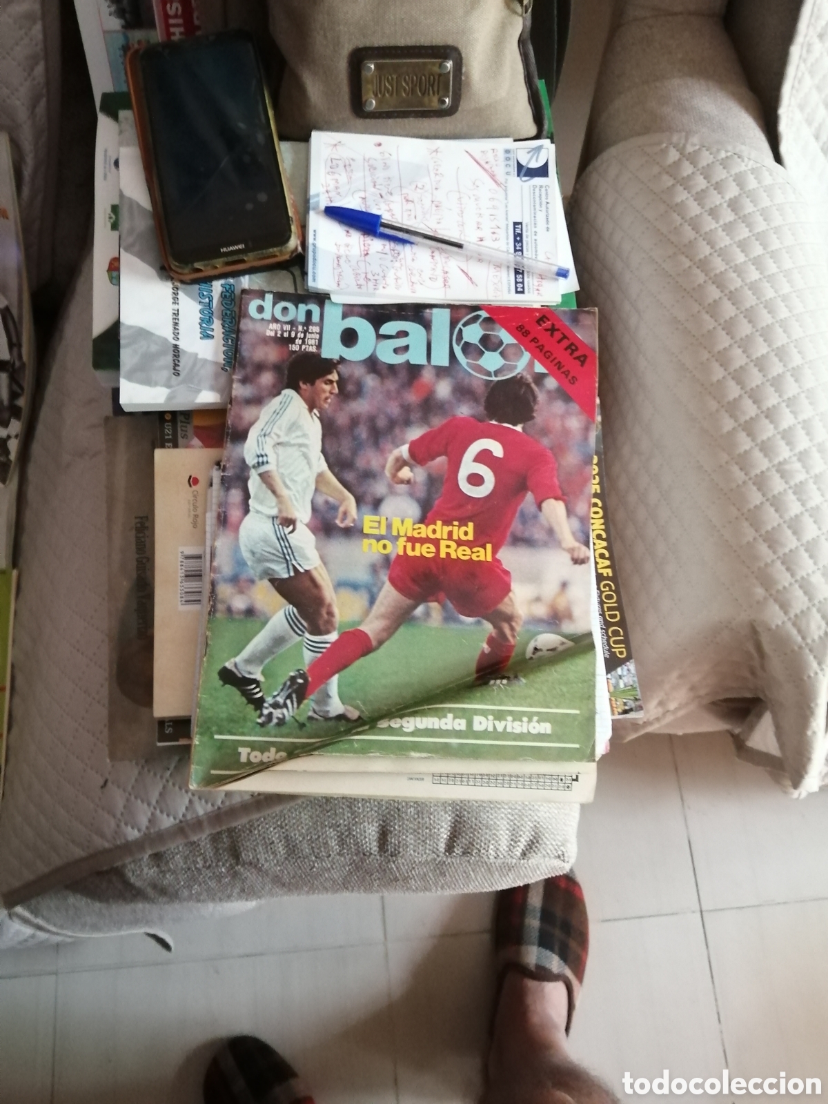 Coleccionismo deportivo: Don bal&oacute;n extra 1981. Completo - Foto 1