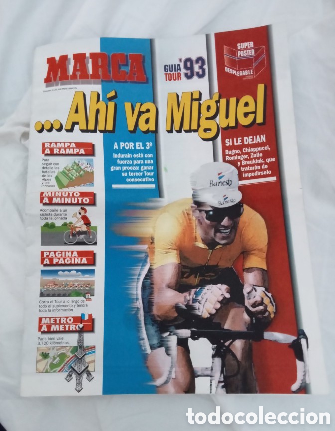 Coleccionismo deportivo: MARCA - GUIA TOUR 1993 - Foto 2