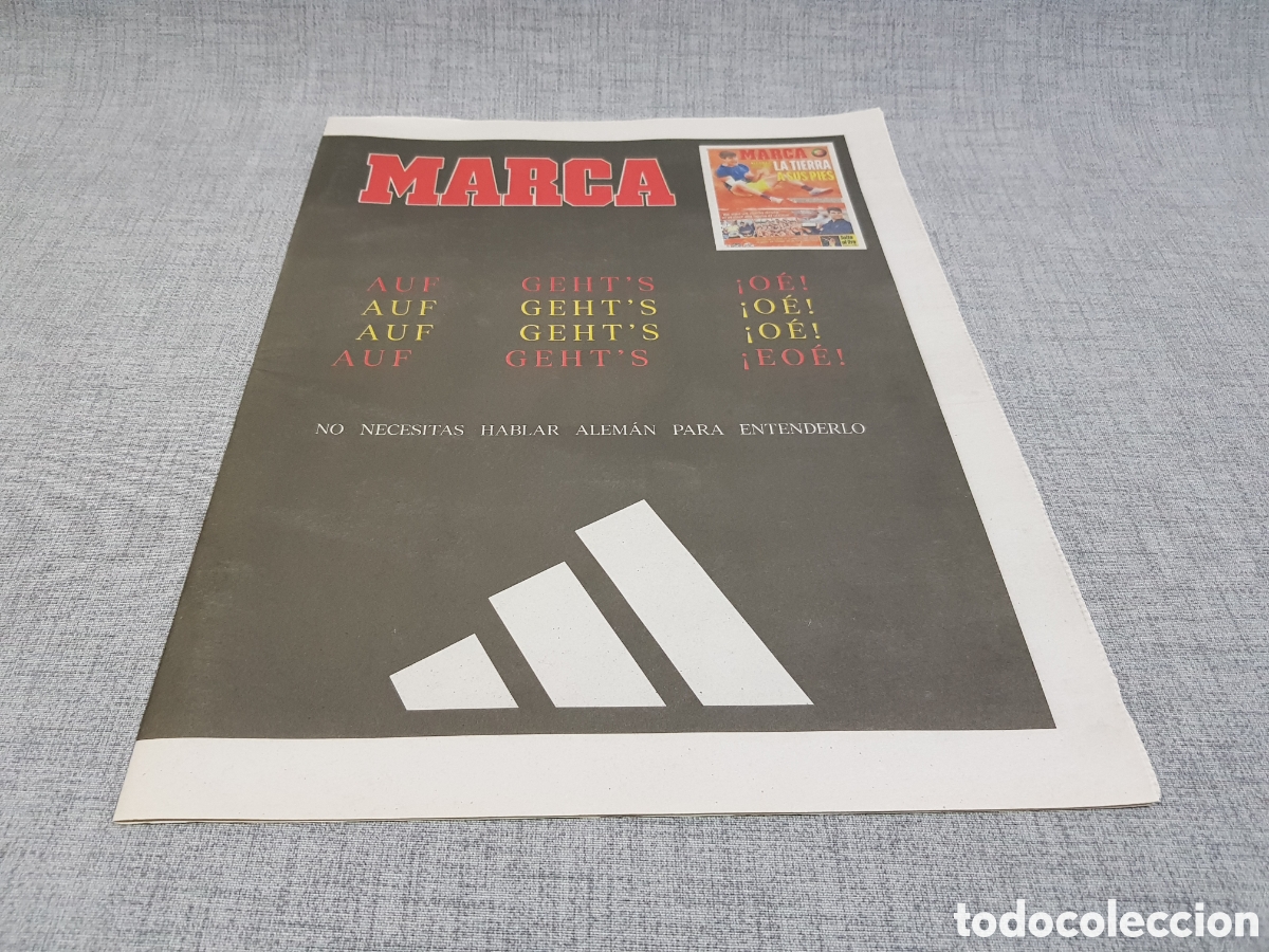 Sports collectibles: MARCA LUNES 10 JUNIO 2024 ALCARAZ PRIMER ROLAND GARROS PELETEIRO ORO CAMPEONA EUROPA TRIPLE SALTO