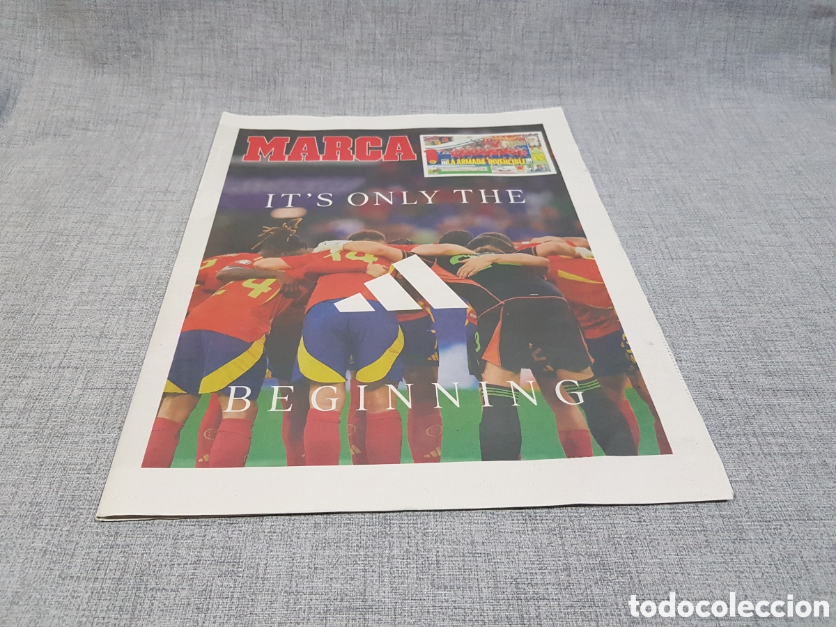 Sammelleidenschaft Sport: MARCA LUNES 15 JULIO 2024 LA ARMADA INVENCIBLE LA ROJA CUARTA EUROCOPA ALCARAZ GANA WIMBLEDON