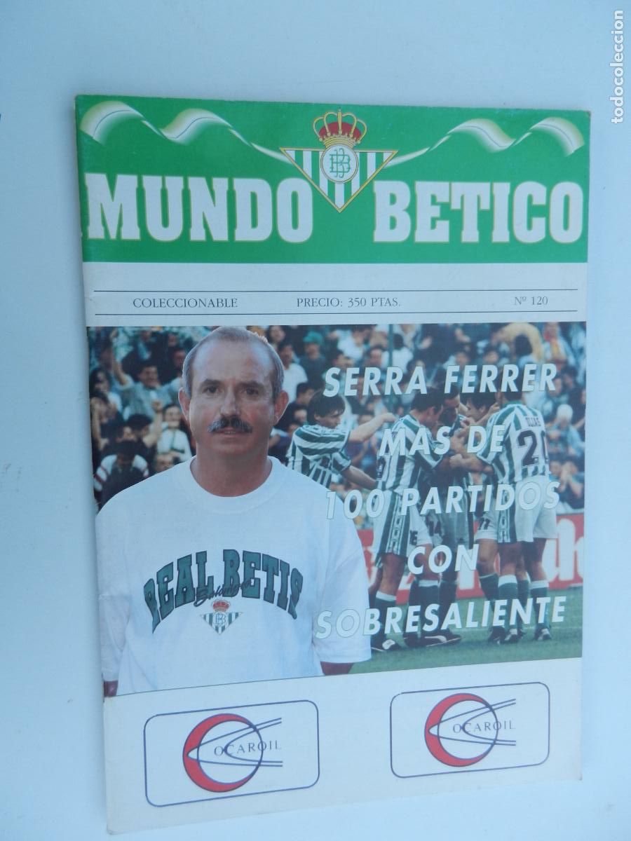 Sammelleidenschaft Sport: MUNDO BETICO - COLECCIONABLE N&ordm; 120 - SERRA FERRER -TEMPORADA 96/97 - VER SUMARIO