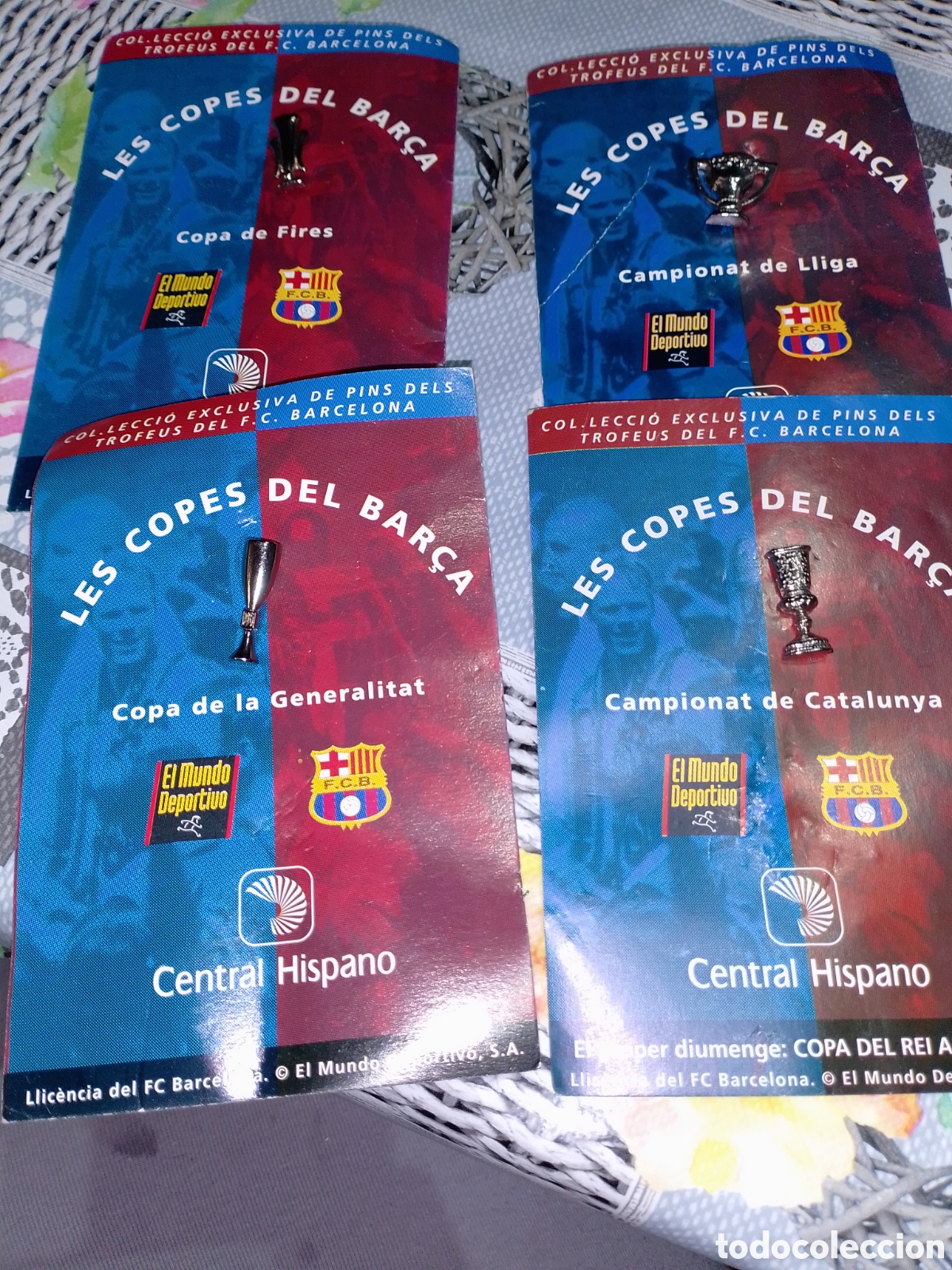 Coleccionismo deportivo: les copes del bar&ccedil;a col&middot;lecio exclusiva - Foto 1