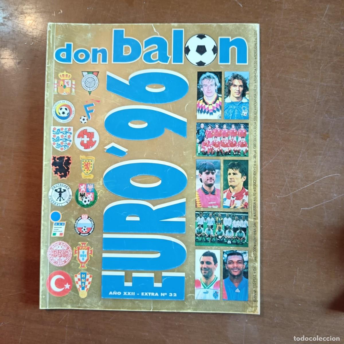 Coleccionismo deportivo: EXTRA EUROCOPA 1996 DON BALON - Foto 1