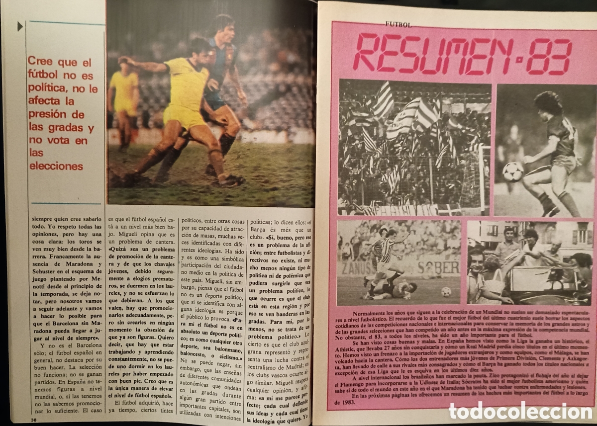 Coleccionismo deportivo: Don Bal&oacute;n. Extra 83. Num. 428 - Foto 3