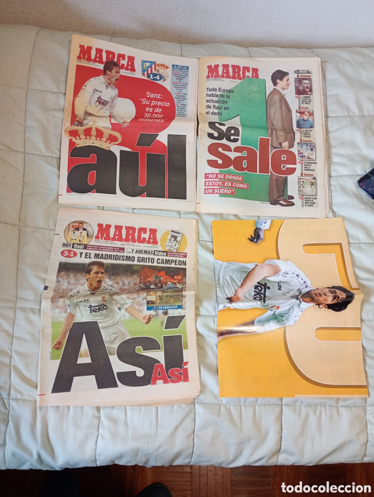 Coleccionismo deportivo: Lote Real Madrid extenso - Foto 2