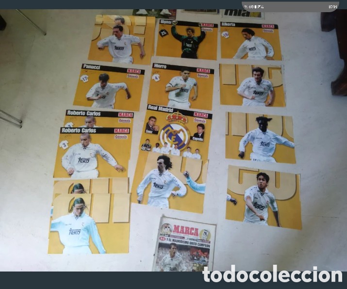 Coleccionismo deportivo: Lote Real Madrid extenso - Foto 5
