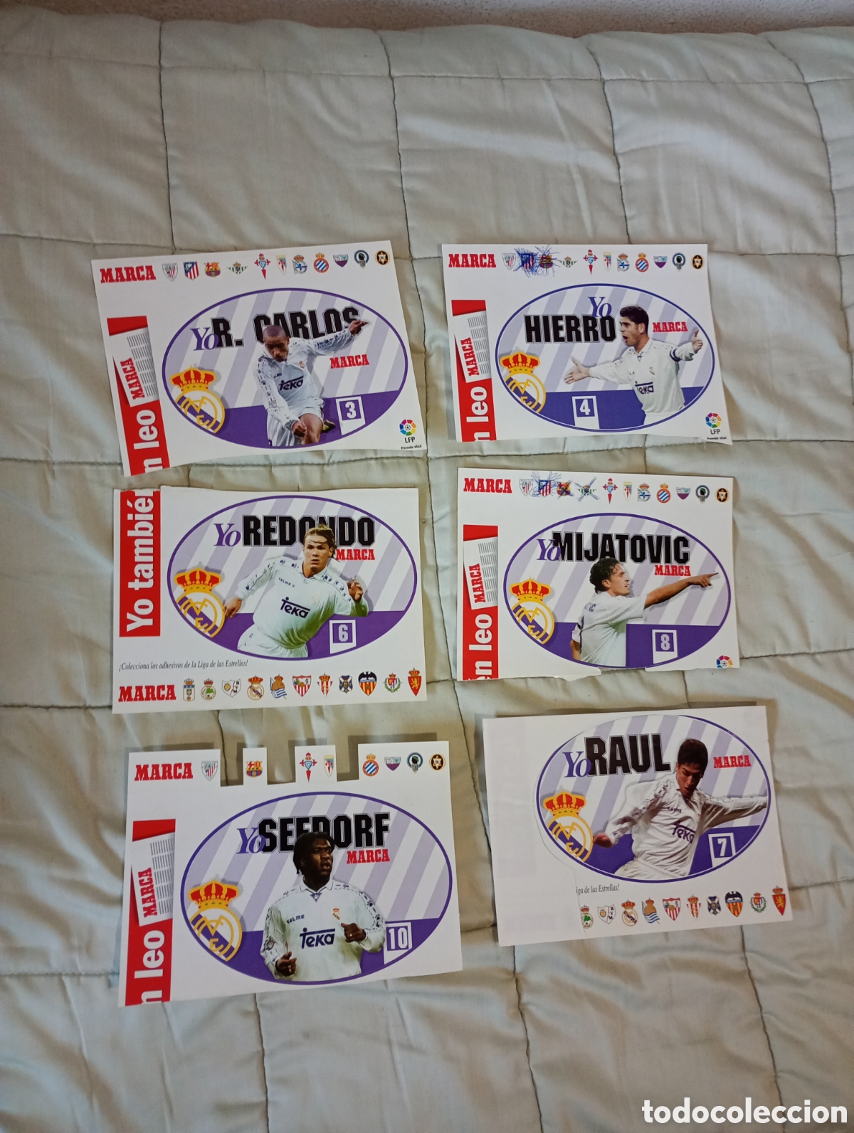 Coleccionismo deportivo: Lote Real Madrid extenso - Foto 1