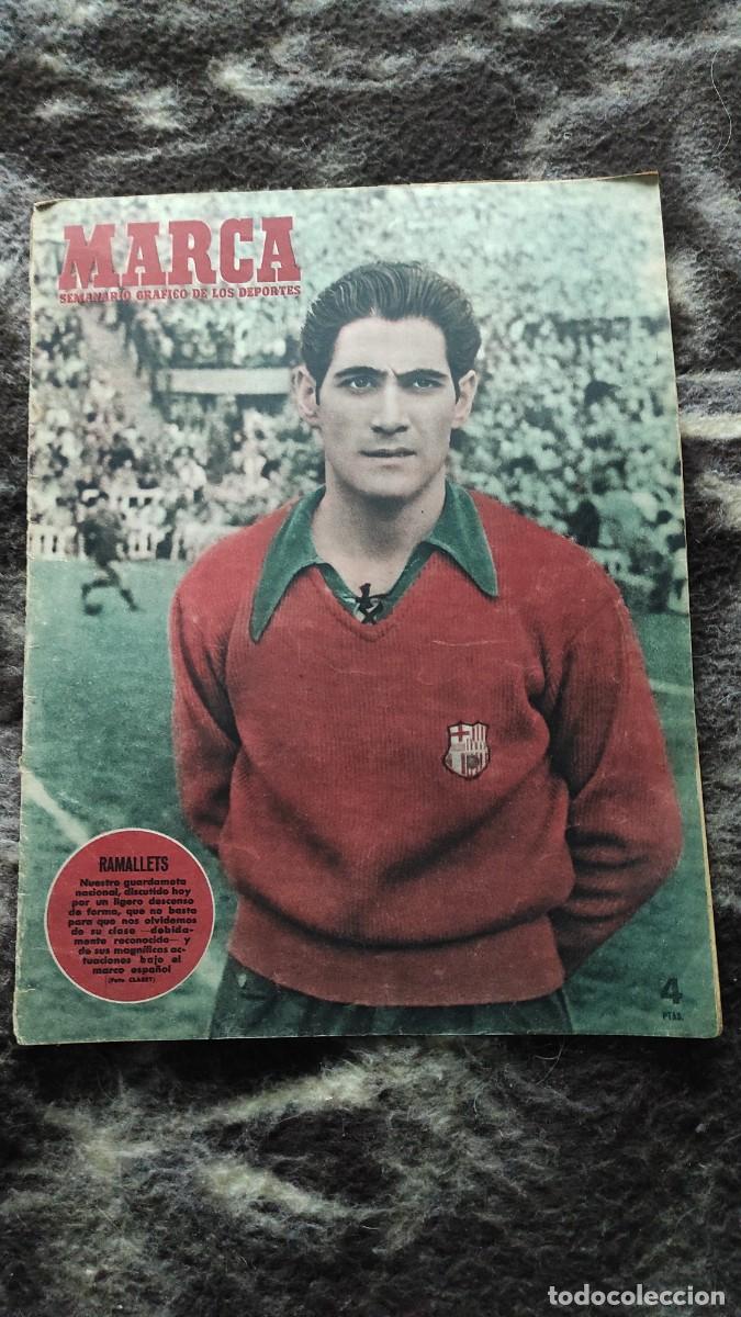 Coleccionismo deportivo: Marca 10 de junio de 1952 Ramallets - Foto 1