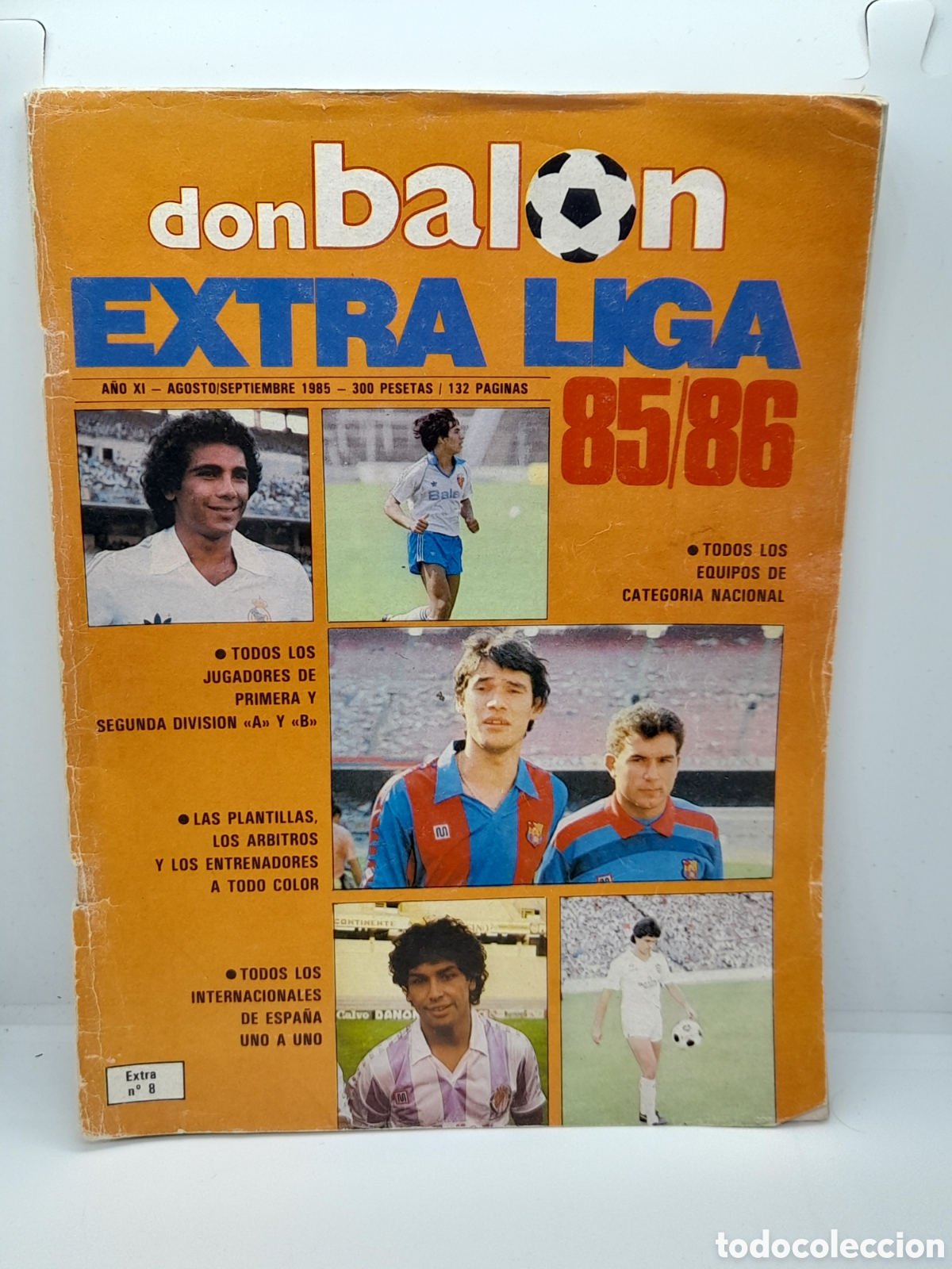Coleccionismo deportivo: ANTIGUA REVISTA DON BALON. EXTRA LIGA 85/86.