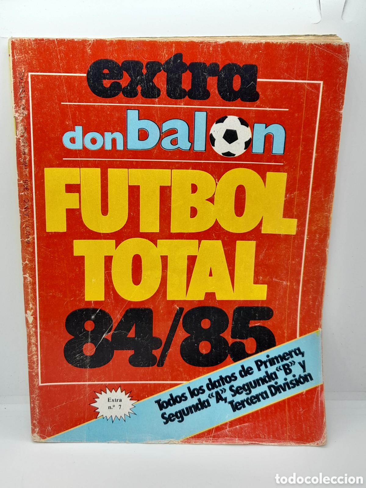 Coleccionismo deportivo: ANTIGUA REVISTA DON BALON. EXTRA NUM. 7. FUTBOL TOTAL 84/85.