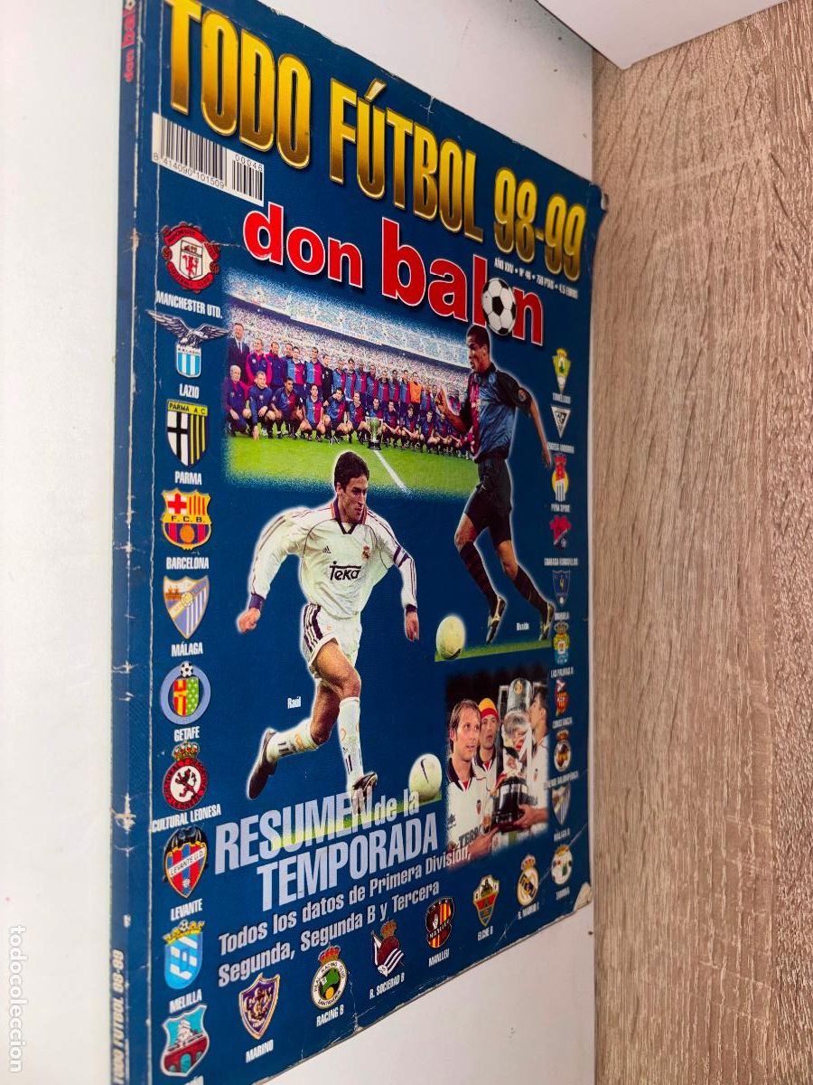Coleccionismo deportivo: DON BAL&Oacute;N - TODO F&Uacute;TBOL - RESUMEN DE LA TEMPORADA 98/99, A&Ntilde;O XXV, N&Uacute;MERO 46