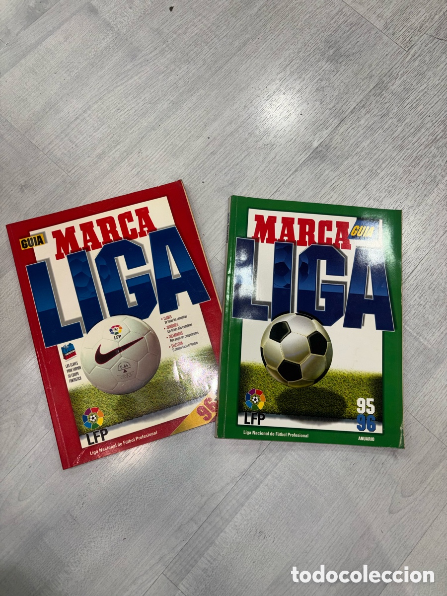 Coleccionismo deportivo: REVISTAS FUTBOL GUIA MARCA LIGA 95/96 96/97