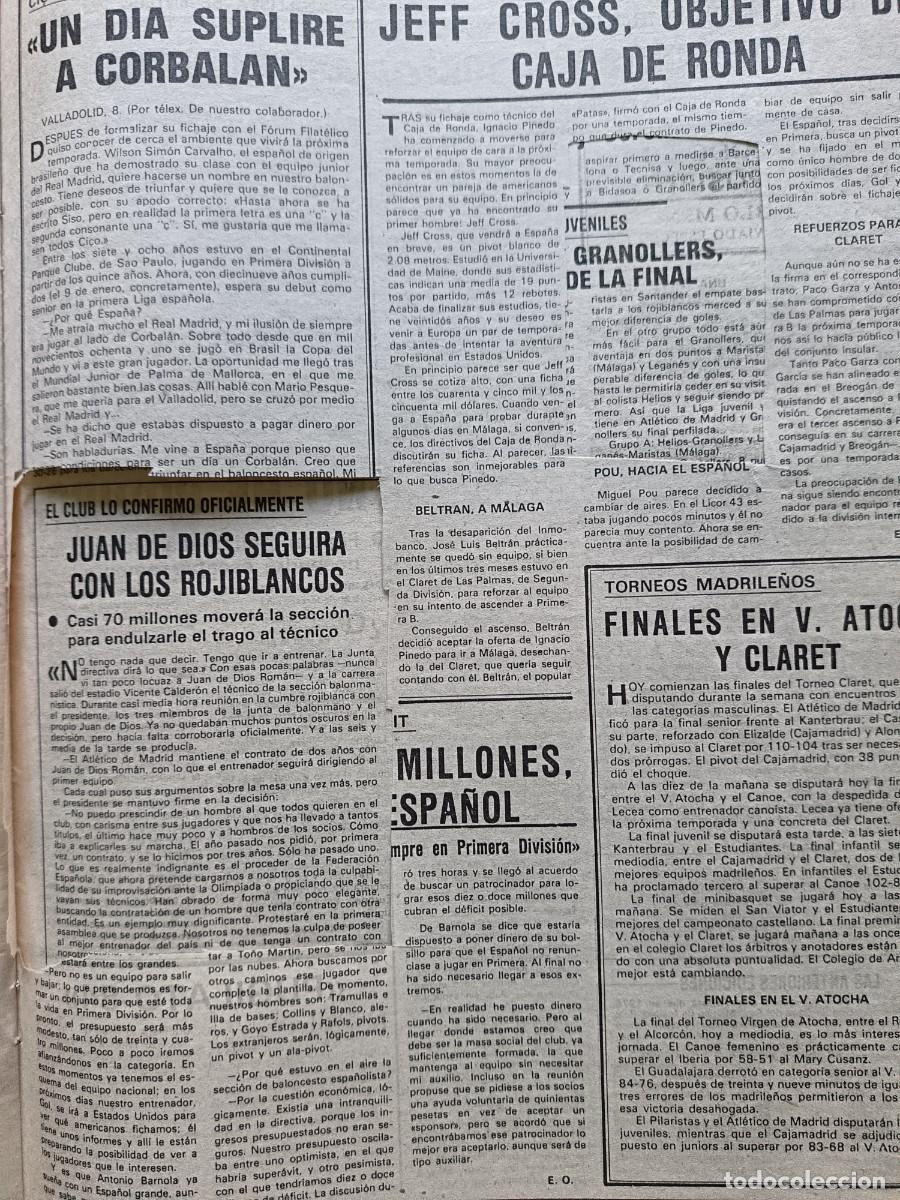 Coleccionismo deportivo: AS-N&Uacute;MERO- 5182- 1984 - Foto 10