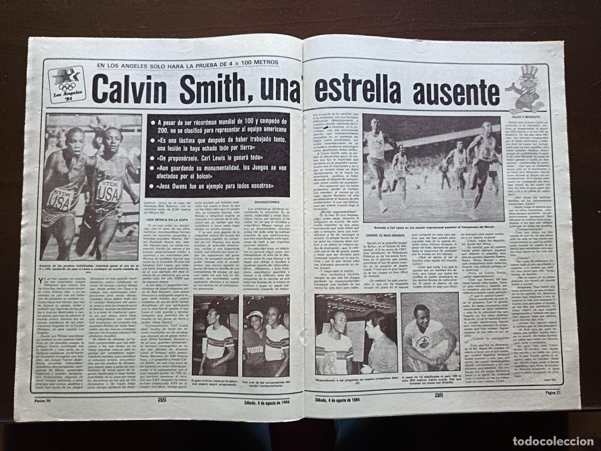 Coleccionismo deportivo: AS-N&Uacute;MERO- 5230- 1984 - Foto 9