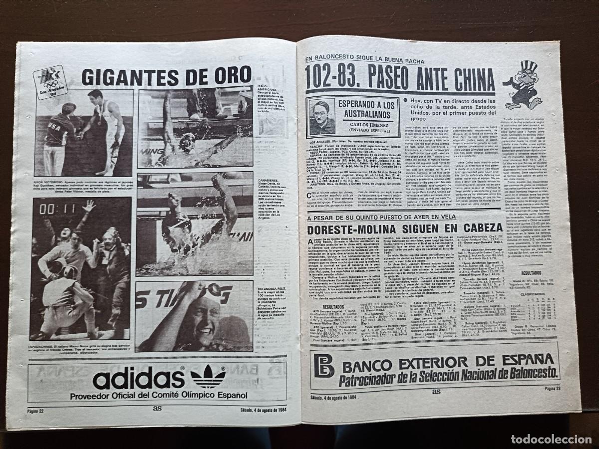 Coleccionismo deportivo: AS-N&Uacute;MERO- 5230- 1984 - Foto 10