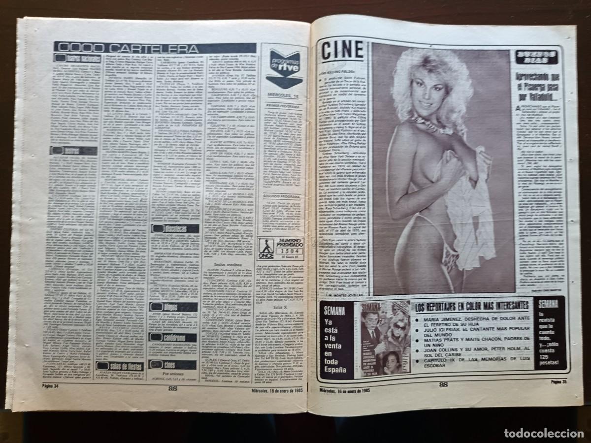 Coleccionismo deportivo: AS-N&Uacute;MERO- 5371- 1985 - Foto 13