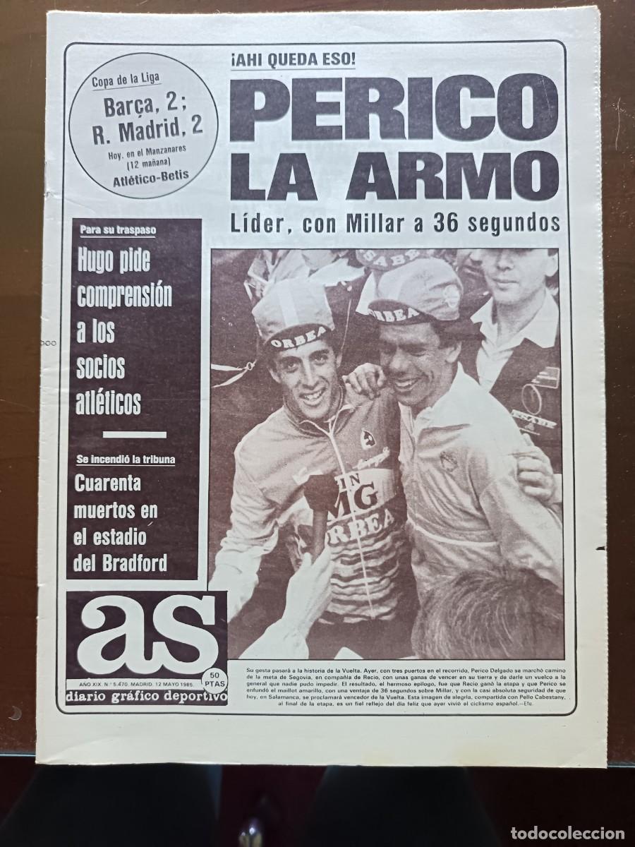 Coleccionismo deportivo: AS-N&Uacute;MERO- 5470- 1985 - Foto 1