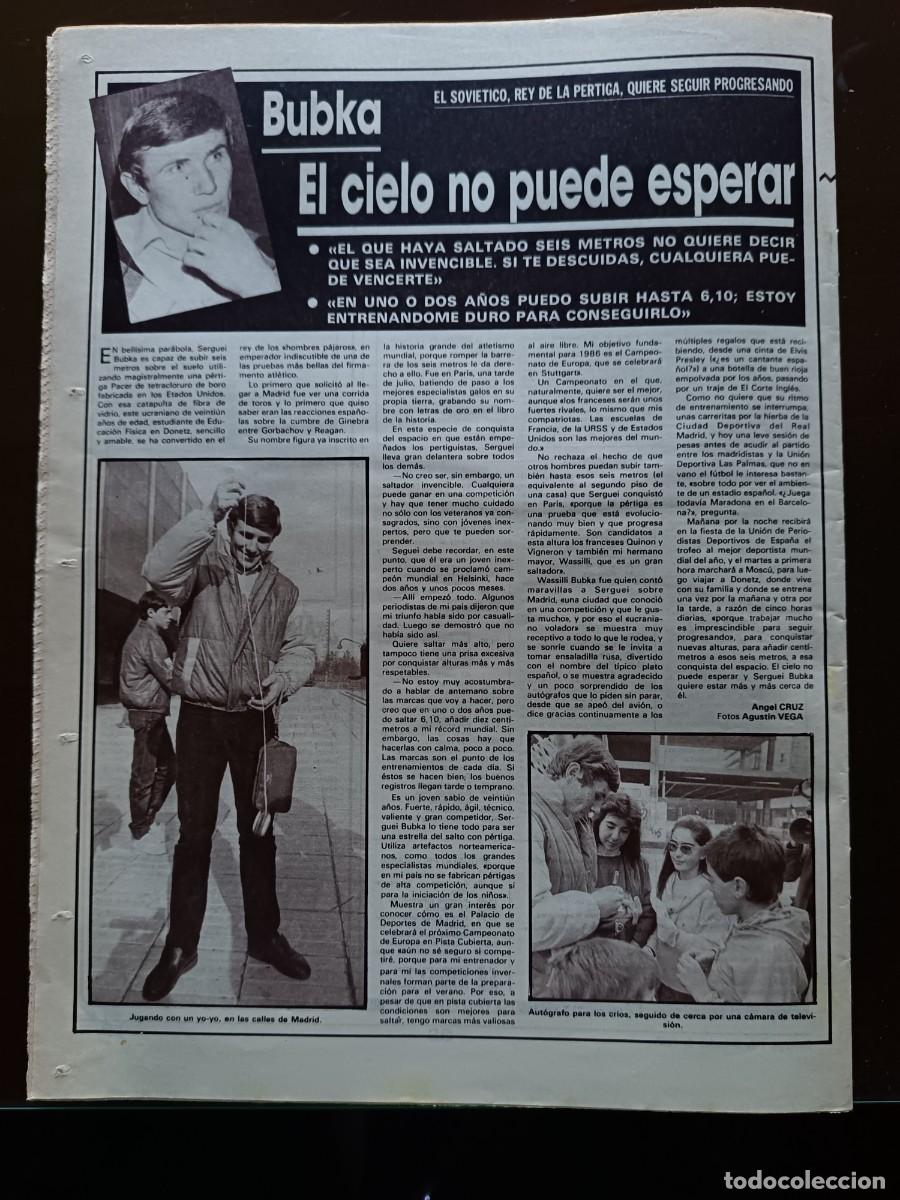 Coleccionismo deportivo: AS-N&Uacute;MERO- 5643- 1985 - Foto 11