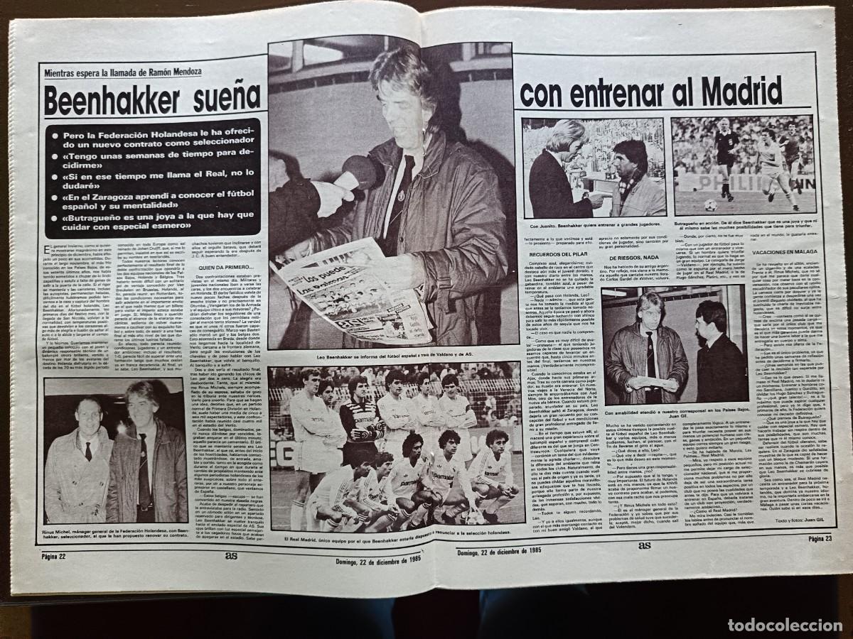 Coleccionismo deportivo: AS-N&Uacute;MERO- 5661- 1985 - Foto 8